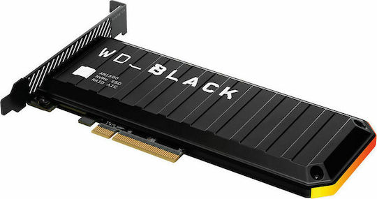 Western Digital AN1500 SSD 2TB τύπου PCle Card με σύνδεση PCI Express 3.0 και Ψύκτρα WDS200T1X0L