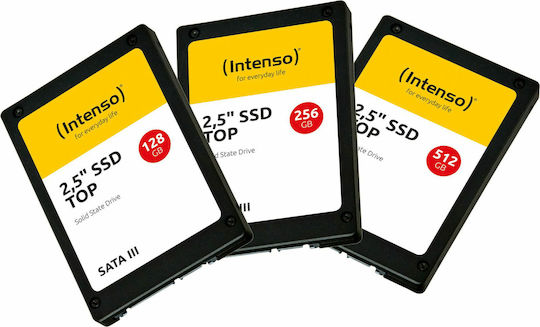 Intenso Top Perform SSD 128GB Type 2.5'' with SATA III Connection 3812430 Bulk