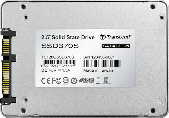 Transcend Transcend SSD 370S 128GB 2.5 Inch SATA III Drive