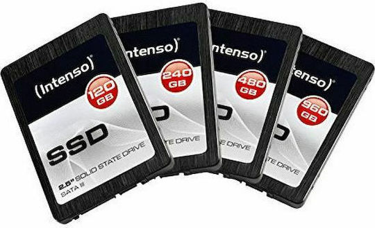 Intenso SSD Висока Производителност 120GB Тип 2.5'' със Свързване SATA III 3813430