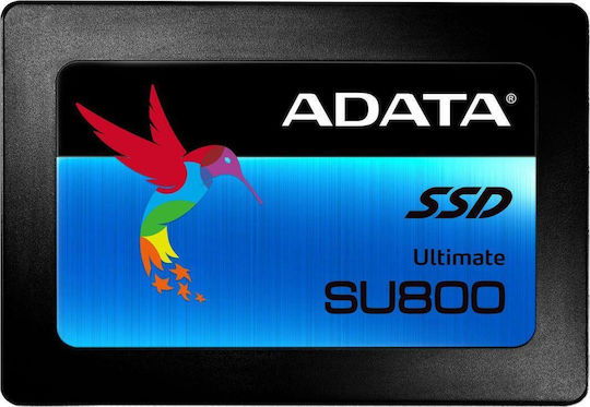 Adata Ultimate SU800 3D SSD 256GB τύπου 2.5'' με σύνδεση SATA III ASU800SS-256GT-C