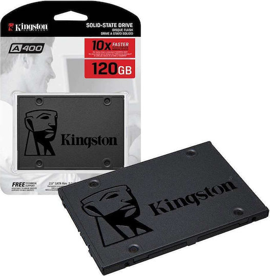 Kingston A400 SSD 120GB 2.5'' SATA III SA400S37/120G