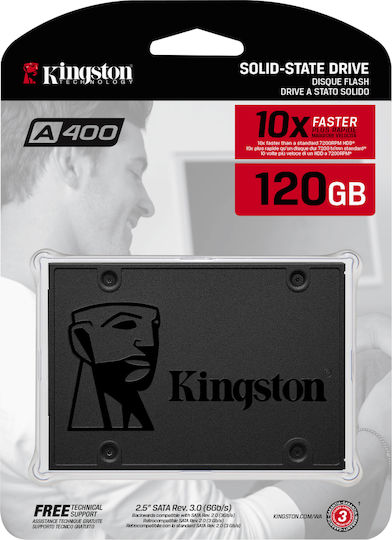 Kingston A400 SSD 120GB 2.5'' SATA III SA400S37/120G