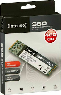 Intenso M.2 SSD SATA III High 480GB τύπου M.2 με σύνδεση SATA III 3833450
