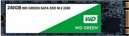 Western Digital WD Green SSD 240GB τύπου M.2 με σύνδεση SATA III WDS240G2G0B Bulk