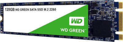 Western Digital WD Green SSD 120GB τύπου M.2 με σύνδεση SATA III WDS120G2G0B
