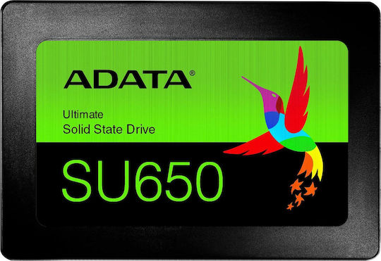 Adata Ultimate SU650 SSD 480GB 2.5'' Type With SATA III Connection ASU650SS-480GT-R