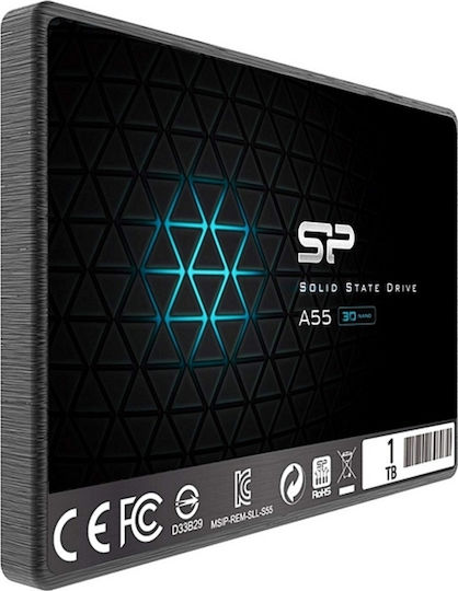 Silicon Power Ace A55 SSD 1TB Type 2.5'' With SATA III Connection SP001TBSS3A55S25