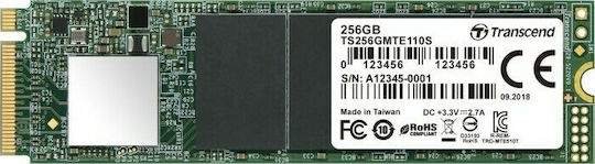 Transcend 110S SSD 256GB M.2 Type with PCI Express 3.0 Interface