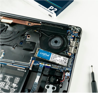 Crucial P2 SSD 500ГБ M.2 NVMe PCI Express 3.0 CT500P2SSD8