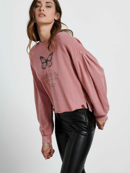 Damen Sweatshirt Rosa
