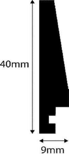 Nielsen Κορνίζα Ξύλινη με Λευκό Πλαίσιο 13x18