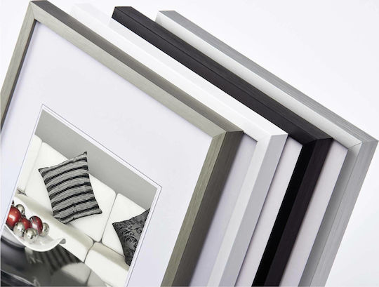 Walther Metallic Photo Frame with Black Frame Color