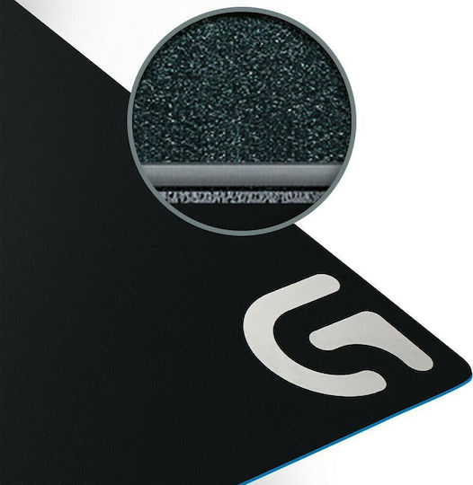 Logitech Cloth G640 Gaming Mouse Pad Large (460mm) Μαύρο 943-000059 943-000090 943-000089 943-000115
