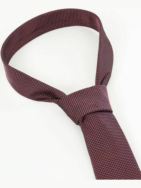 Boss Silk Men's Tie Printed Red