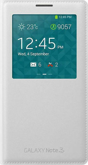Samsung EF-CN900BW Book Δερματίνης Λευκό (Galaxy Note 3)
