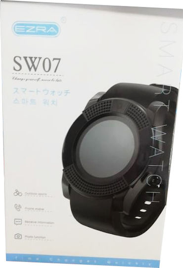 Ezra SW07 Smartwatch with SIM (Black)