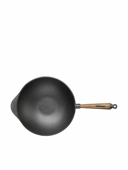 Skeppshult Wok din Fontă 32cm