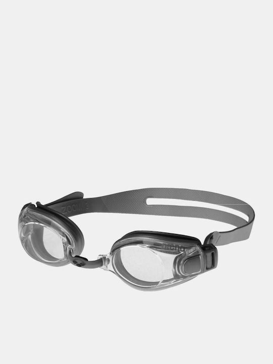 Arena Zoom X-Fit Schwimmbrillen Für Erwachsene Mit Blendfreien Linsen Grau