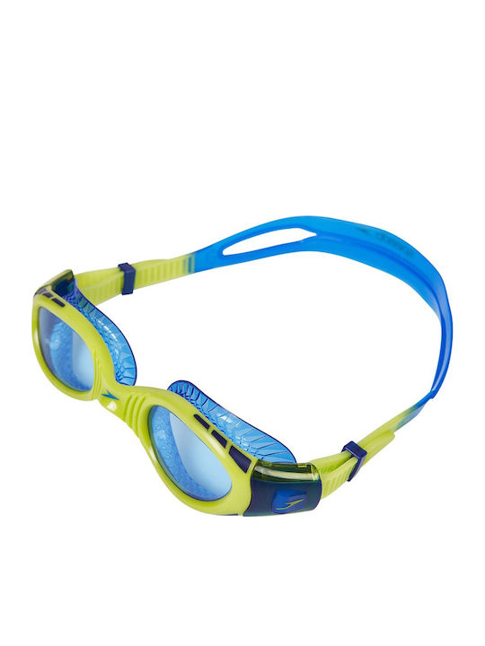 Speedo Futura Biofuse Flexiseal Γυαλιά Κολύμβησης Παιδικά με Αντιθαμβωτικούς Φακούς Κόκκινα