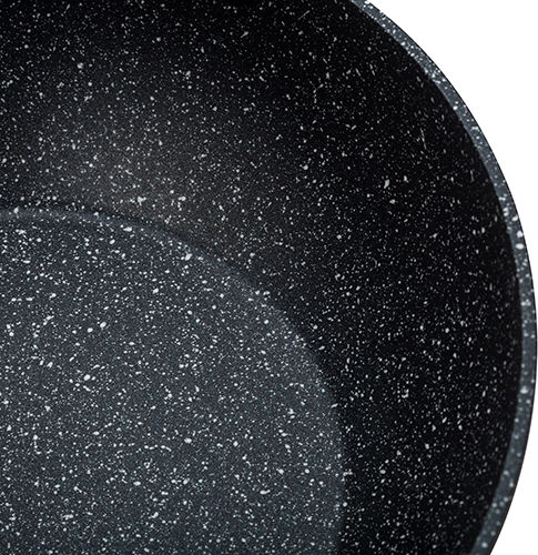 Nava Nature Stone Wok made of Aluminum with Stone Coating 28cm