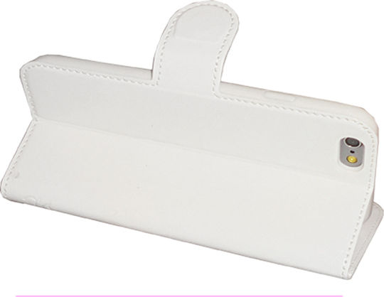Volte-Tel Book Synthetic Leather White (iPhone 6/6s Plus)