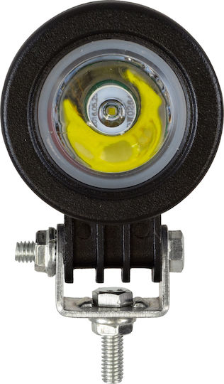 GloboStar Waterproof LED Headlight Universal 10 - 30V 20W 5.6cm with White Lighting 1pcs