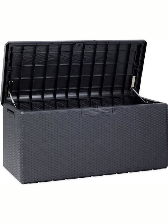 Toomax Outdoor Storage Box Porto Novo 350lt Gray L123.7xW54.5xH58.7cm