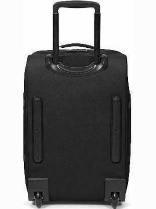 Eastpak Tranverz S Cabin Fabric Suitcase Black with 2 Wheels Height 51cm
