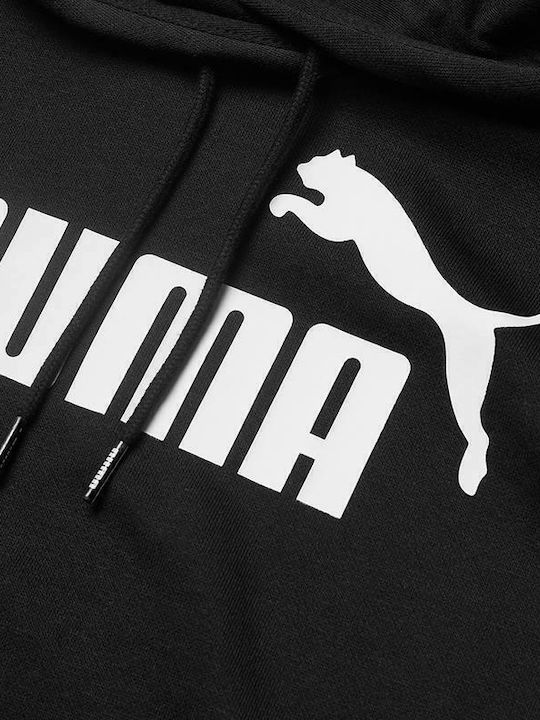 Ess Logo Damen Sweatshirt Kapuzen Schwarz