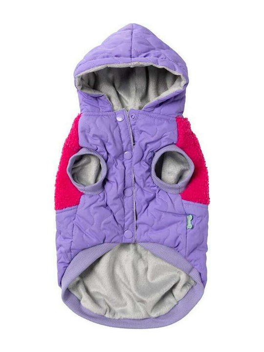 Fuzzyard Oregan Dog Coat with Hood with 26cm Back Length