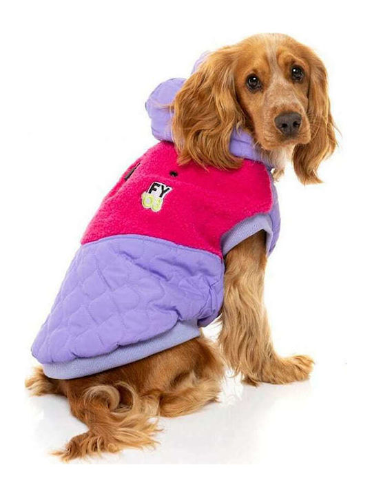 Fuzzyard Oregan Dog Coat with Hood with 26cm Back Length
