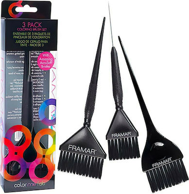 Framar Brush Variety Color Set Hair Colouring Set