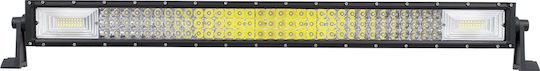 GloboStar Waterproof LED Lightbar Universal 10 - 30V 405W 83.5cm with White Lighting 1pcs