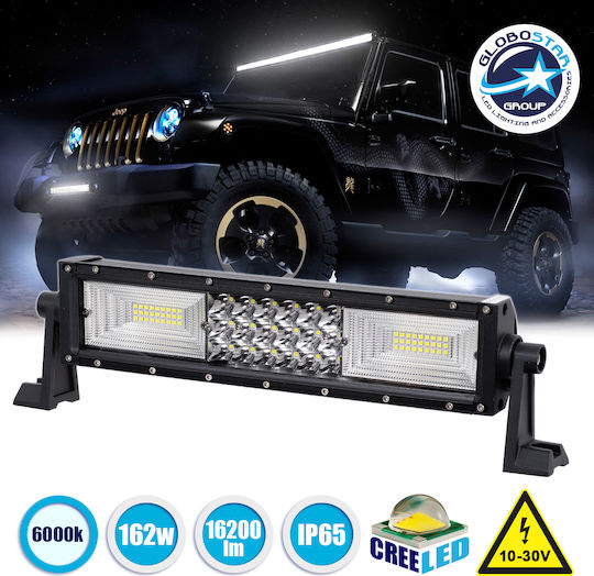 GloboStar Μπάρα Φωτισμού IP65 16200lm LED 10-30V 162W 38cm