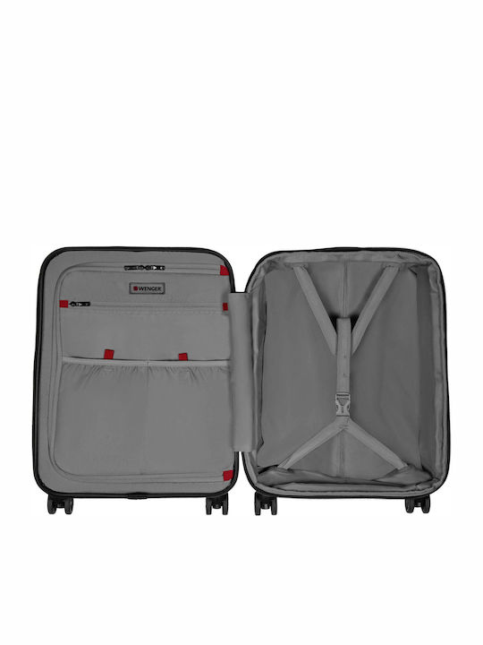 Wenger Syntry Carry-On Wheeled Gear Βαλίτσα Ταξιδίου Καμπίνας Σκληρή Γκρι με 4 Ρόδες Ύψους 55εκ.