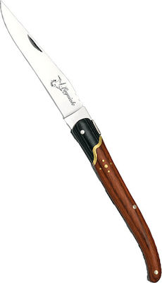 Martinez Albainox Laguiole Pocket Knife Brown with Blade made of Stainless Steel