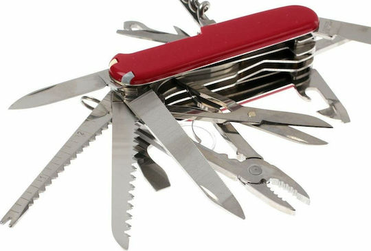 Victorinox SwissChamp Швейцарско армейско ножче с 33 инструмента Червен