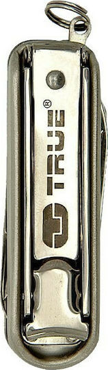 True Utility Nailclip Swiss Army Knife Gray with Sheath