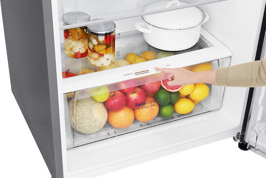 LG Ψυγείο Δίπορτο 438lt Total NoFrost Υ178xΠ70xΒ73εκ. Inox GTB574PZHZD