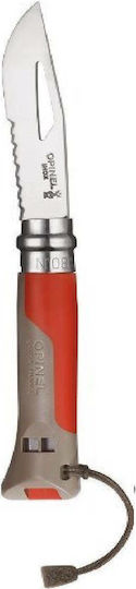 Opinel No.08 Pocket Knife Red (Various Colors)