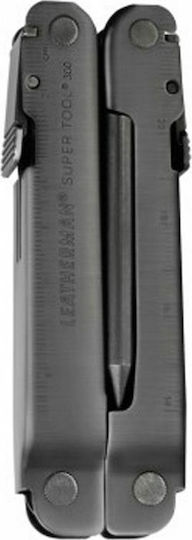 Leatherman Super Tool 300 Πολυεργαλείο 19 εργαλείων Μαύρο