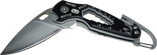 True Utility Smartknife Taschenmesser Schwarz mit Scheide