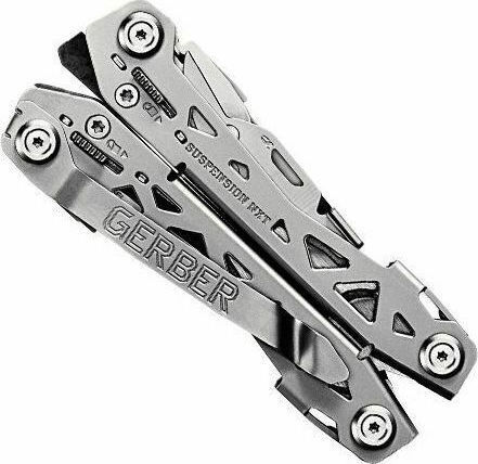 Gerber Suspension NXT Multitool Cu Mecanism De Blocare Gri Cu Husă & Cuțit De Buzunar Mini Paraframe
