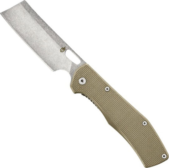 Gerber Flatiron G10 Folding Cleaver Σουγιάς Πράσινος