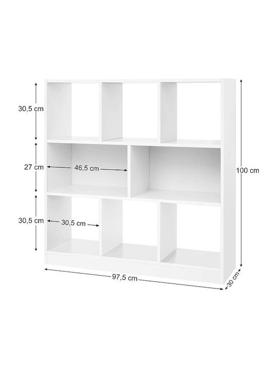 Етажерка 97.5x30x100см.