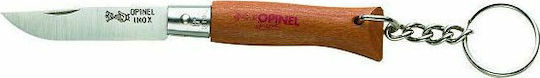 Opinel No.4 Σουγιάς Μπρελόκ Wood