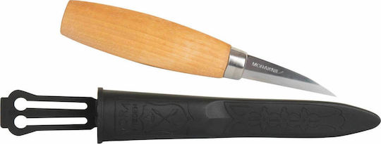 Morakniv Wood Carving 122 Brown Knife with Sheath