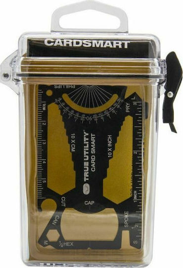 True Utility Cardsmart Card Multi-purpose Tool Black