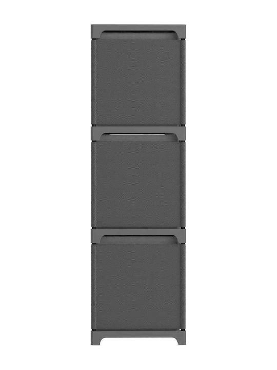 Βιβλιοθήκη Γκρι 103x30x107.5εκ.